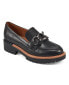 ფოტო #1 პროდუქტის Women's Zalor Round Toe Lug Sole Casual Slip-on Loafers