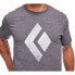 ფოტო #4 პროდუქტის BLACK DIAMOND Chalked Up short sleeve T-shirt