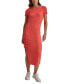 ფოტო #1 პროდუქტის Women's Rib-Knit Bodycon Midi Dress