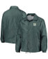 ფოტო #6 პროდუქტის Men's Green Green Bay Packers Coaches Classic Raglan Full-Snap Windbreaker Jacket