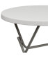 Фото #9 товара 2.63-Foot Round Plastic Folding Table