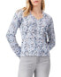 Фото #1 товара Nic+Zoe Blue Reef Sweater Women's