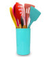 Фото #1 товара Silicone Spatula with Wooden Handles Set, 12 Pieces