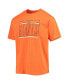 ფოტო #3 პროდუქტის Men's Black, Orange San Francisco Giants Meter T-shirt and Shorts Sleep Set