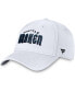 Фото #1 товара Men's White Seattle Kraken Wordmark Flex Hat