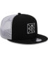 Фото #4 товара Men's Black Chicago White Sox Vert Squared Trucker 9FIFTY Hat