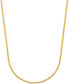 ფოტო #1 პროდუქტის Crisscross Chain Necklace (1-3/4mm) in 14k Gold