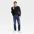 Фото #2 товара Men's Slim Straight Fit Jeans - Goodfellow & Co Dark Wash 32x30