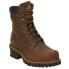 Chippewa Hador Heavy Duty 8 Inch Electrical Steel Toe Work Mens Brown Work Safe