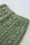 Фото #3 товара Шорты для девочек ZARA вязаные "Crochet knit bermuda"