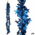 Christmas garland Tinsel Stars Blue 9 x 9 x 200 cm (36 Units)