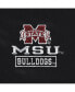 Фото #5 товара Men's Black Mississippi State Bulldogs Textured Quarter-Zip Jacket