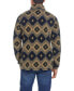 Фото #2 товара Men's Southwest Printed Sherpa Quarter-Zip Sweater