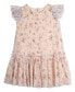 ფოტო #1 პროდუქტის Little Girls Embroidered Sequin Mesh Dress