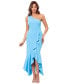 ფოტო #1 პროდუქტის Women's One-Shoulder High-Low Dress