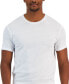 Фото #3 товара Men's 4-Pk. Classic-Fit Solid Cotton Undershirts, Created for Macy's
