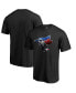 Men's Black Toronto Blue Jays Midnight Mascot T-shirt