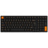 AKKO 3098B Plus Black&Orange Wireless Gaming Tastatur, CS-Switch Crystal - фото #3