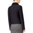 Chelsea Sky Women's Faux Sherpa Drapy Cardigan Sweater Black M