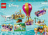 LEGO 43216 Disney Princesses on Magical Travel Toy with Cinderella, Jasmine & 43214 Disney Princess Rapunzel Music Box, Princess Toy