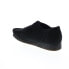 Фото #6 товара Clarks Wallabee 26155519 Mens Black Suede Lace Up Oxfords Casual Shoes