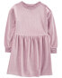 Фото #4 товара Kid Long-Sleeve Velour Dress 7