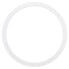 Bass Drum O's 6" White round HW6