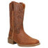 Фото #2 товара Justin Boots Halter Water Buffalo 11 Inch Wide Square Toe Cowboy Womens Brown C