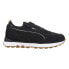 Фото #1 товара Puma Rider Fv Worn Out Lace Up Mens Black Sneakers Casual Shoes 39016702