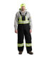 ფოტო #1 პროდუქტის Big & Tall Safety Striped Arctic Insulated Bib Overall