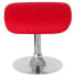Egg Series Red Fabric Ottoman