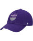 Фото #1 товара Men's Purple Sacramento Kings Team Clean Up Adjustable Hat