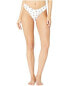 onia Women's 181463 Delila Bikini Bottoms White Retro Rosebud Swimwear Size M