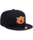 Фото #16 товара Men's Navy Auburn Tigers Evergreen 59FIFTY Fitted Hat