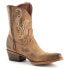 Фото #2 товара Ferrini Molly Round Toe Cowboy Womens Brown Casual Boots 6231110