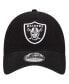 ფოტო #3 პროდუქტის Men's Black Las Vegas Raiders Distinct 9TWENTY Adjustable Hat