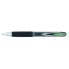 Ручка с жидкими чернилами Uni-Ball Rollerball Signo UM-207 Зеленый 0,4 mm (12 Предметы)