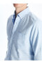Фото #4 товара LCW Regular Fit Uzun Kollu Keten Karışımlı Erkek Gömlek
