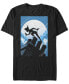 Фото #1 товара Disney Men's Peter Pan Curious Shadow Silhouette Short Sleeve T-Shirt