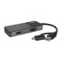 Lindy 43354 - USB 3.2 Gen 1 (3.1 Gen 1) Type-A + Type-C - Black - 60 Hz - HDMI - VGA - Plastic - USB