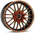 Фото #1 товара Колесный диск литой Borbet CW4 black orange glossy 8x18 ET35 - LK5/112 ML72.5