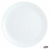 Фото #1 товара Плоская тарелка Luminarc Diwali Белый Cтекло (Ø 27 cm) (24 штук)