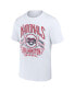 Фото #2 товара Men's Darius Rucker Collection by White Washington Nationals Distressed Rock T-shirt