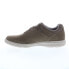 Фото #10 товара Rockport Beckwith Ubal CI3570 Mens Gray Wide Leather Lifestyle Sneakers Shoes