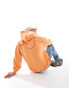 Фото #1 товара Sean John script pullover hoodie in orange with chest print