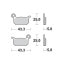 Фото #1 товара MOTO-MASTER Cobra Moto/GasGas/Husqvarna/KTM 094711 Sintered Brake Pads