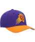 ფოტო #3 პროდუქტის Men's Purple, Orange Phoenix Suns MVP Team Two-Tone 2.0 Stretch-Snapback Hat