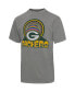 ფოტო #3 პროდუქტის Men's Graphite Green Bay Packers Wonderland Infinity Vibe T-shirt