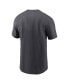 Фото #1 товара Men's Anthracite Oklahoma Sooners Primetime Evergreen Alternate Logo T-Shirt