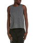 Eileen Fisher Crewneck Wool Shell Women's Grey S